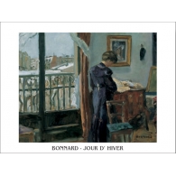 Posters Obraz, Reprodukce - Jour d'hiver, 1905, Pierre Bonnard, (30 x 24 cm)