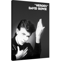 Posters Obraz na plátně David Bowie - Heroes, (60 x 80 cm)