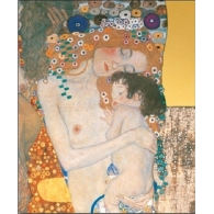 Posters Obraz, Reprodukce - Tři věky ženy, 1905 (část), Gustav Klimt, (60 x 80 cm)