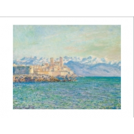 Posters Obraz, Reprodukce - Stará pevnost v Antibes - The Old Fort at Antibes, Claude Monet,...