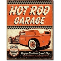 Posters Plechová cedule Hot Rod Garage - Rat Rod, (30 x 42 cm)