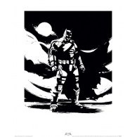 Posters Obraz, Reprodukce - Batman V Superman - Batman Noir, (40 x 50 cm)