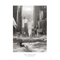 Posters Obraz, Reprodukce - Thomas Barbey - Swell Time In Town, (60 x 80 cm)