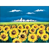 Posters Obraz, Reprodukce - Carol - paese dei girasoli, (80 x 60 cm)