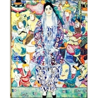 Posters Obraz, Reprodukce - Portrét Friederike Maria Beer 1916, Gustav Klimt, (60 x 80 cm)