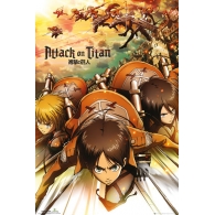 Posters Plakát, Obraz - Attack on Titan (Shingeki no kyojin) - Attack, (61 x 91,5 cm)