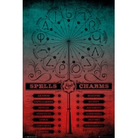 Posters Plakát, Obraz - Harry Potter - Spells And Charms, (61 x 91,5 cm)