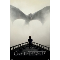 Posters Plakát, Obraz - Hra o Trůny (Game of Thrones) - Lion and Dragon, (61 x 91,5 cm)