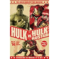 Posters Plakát, Obraz - Avengers: Age Of Ultron - Hulk Vs Hulkbuster, (61 x 91,5 cm)