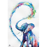 Posters Plakát, Obraz - Marc Allante - Elephant, (61 x 91,5 cm)