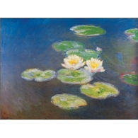 Posters Reprodukce Claude Monet - Lekníny, 1914-1917 , (40 x 30 cm)