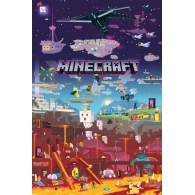 Posters Plakát, Obraz - Minecraft - World Beyond, (61 x 91,5 cm)