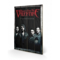 Posters Obraz na dřevě - Bullet For My Valentine - Group