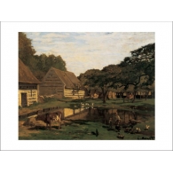 Posters Reprodukce Claude Monet - Statek v Normandii , (70 x 50 cm)