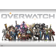 Posters Plakát, Obraz - Overwatch - Characters Centred, (91.5 x 61 cm)