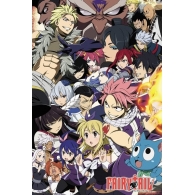 Posters Plakát, Obraz - Fairy Tail - Season 6 Key Art, (61 x 91,5 cm)