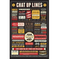 Posters Plakát, Obraz - Chat Up Lines, (61 x 91,5 cm)