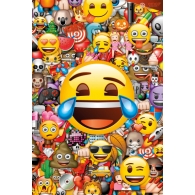 Posters Plakát, Obraz - Emoji - Collage (Global), (61 x 91,5 cm)