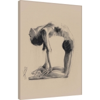 Posters Obraz na plátně Hazel Bowman - Camel Pose, (60 x 80 cm)