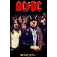 Posters Textilní plakát AC/DC – Highway To Hell