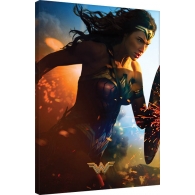 Posters Obraz na plátně Wonder Woman - Courage, ( x  cm)