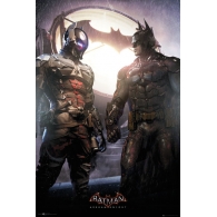 Posters Plakát, Obraz - Batman Arkham Knight - Arkham Knight and Batman, (61 x 91,5 cm)