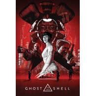 Posters Plakát, Obraz - Ghost In The Shell - Red, (61 x 91,5 cm)