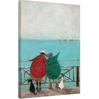 Posters Obraz na plátně Sam Toft - We Saw Three Ships Come Sailing By, (60 x 80 cm)