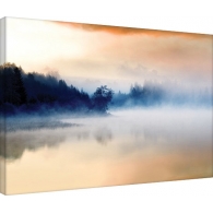 Posters Obraz na plátně Andreas Stridsberg - Hazy Lake, (80 x 60 cm)