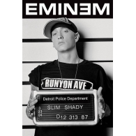 Posters Plakát, Obraz - Eminem - mugshot, (61 x 91,5 cm)