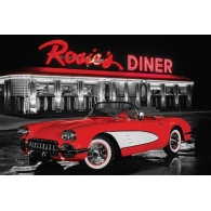 Posters Plakát, Obraz - Rosie's diner, (91,5 x 61 cm)