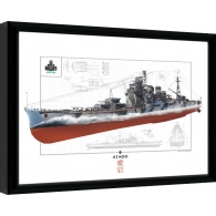 Posters Obraz na zeď - World Of Warships - Atago