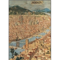 Posters Reprodukce Firenze - Pohled na Florencii , (35 x 50 cm)