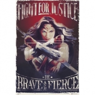 Posters Plakát, Obraz - Wonder Woman Fight For Justice, (61 x 91,5 cm)