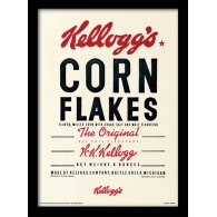 Posters Obraz na zeď - Vintage Kelloggs - Corn Flakes