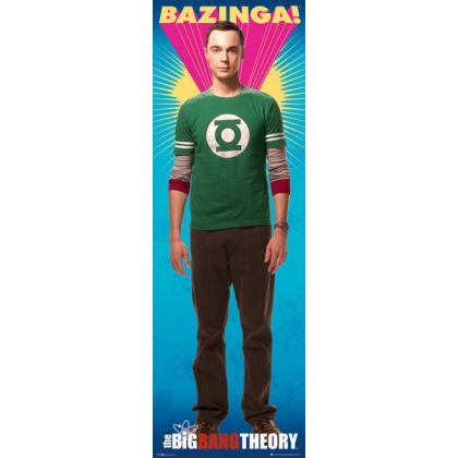 Posters Plakát, Obraz - BIG BANG THEORY - bazinga, (30 x 91 cm)