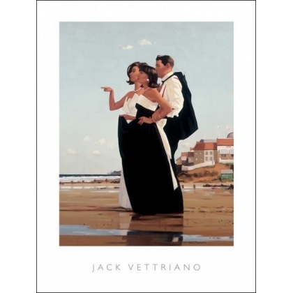 Posters Obraz, Reprodukce - The Missing Man II, 1998, Jack Vettriano, (50 x 40 cm)