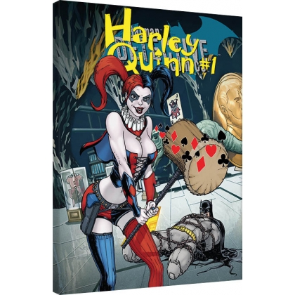 Posters Obraz na plátně Harley Quinn - Hammer, (60 x 80 cm)