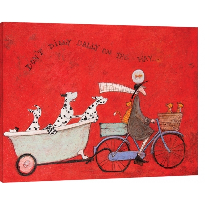 Posters Obraz na plátně Sam Toft - Don't Dilly Dally on the Way, (40 x 30 cm)