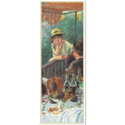 Posters Obraz, Reprodukce - Snídaně veslařů, 1880-81 (část), Pierre-Auguste Renoir, (35 x 100 cm)