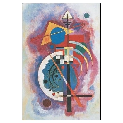 Posters Reprodukce Vasilij Kandinsky - Pocta Grohmannovi , (60 x 90 cm)