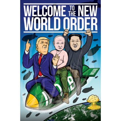 Posters Plakát, Obraz - Welcome To The New World Order, (61 x 91,5 cm)