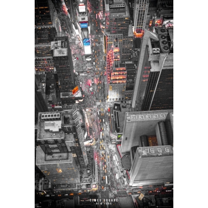 Posters Plakát, Obraz - New York - Times Square Lights, (61 x 91,5 cm)