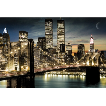 Posters Plakát, Obraz - Manhattan - lights, (91,5 x 61 cm)