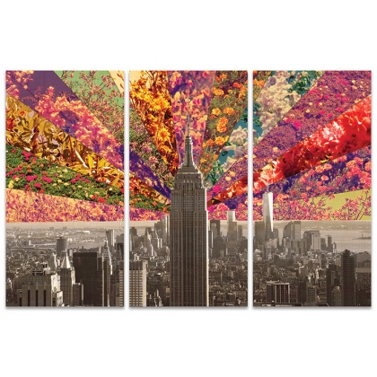 Posters Obraz na plátně Bianca Green - Flowers of New York, (100 x 150 cm)