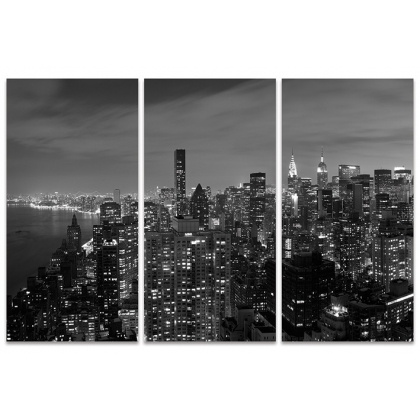 Posters Obraz na plátně Håkan Strand: Midtown Panorama, NYC, (100 x 150 cm)