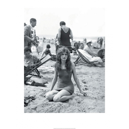 Posters Reprodukce Baigneuse sur la plage , (60 x 80 cm)