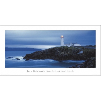 Posters Reprodukce Jean Guichard - Phare De Fanad Head, Irlande , (100 x 50 cm)