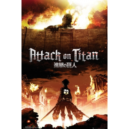 Posters Plakát, Obraz - Attack on Titan (Shingeki no kyojin) - Key Art, (61 x 91,5 cm)