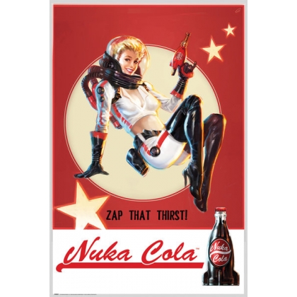 Posters Plakát, Obraz - Fallout 4 - Nuka Cola, (61 x 91,5 cm)